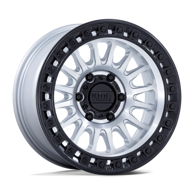 KMC IMS - Jeep Wrangler 5x127mm - Machined with Black Ring