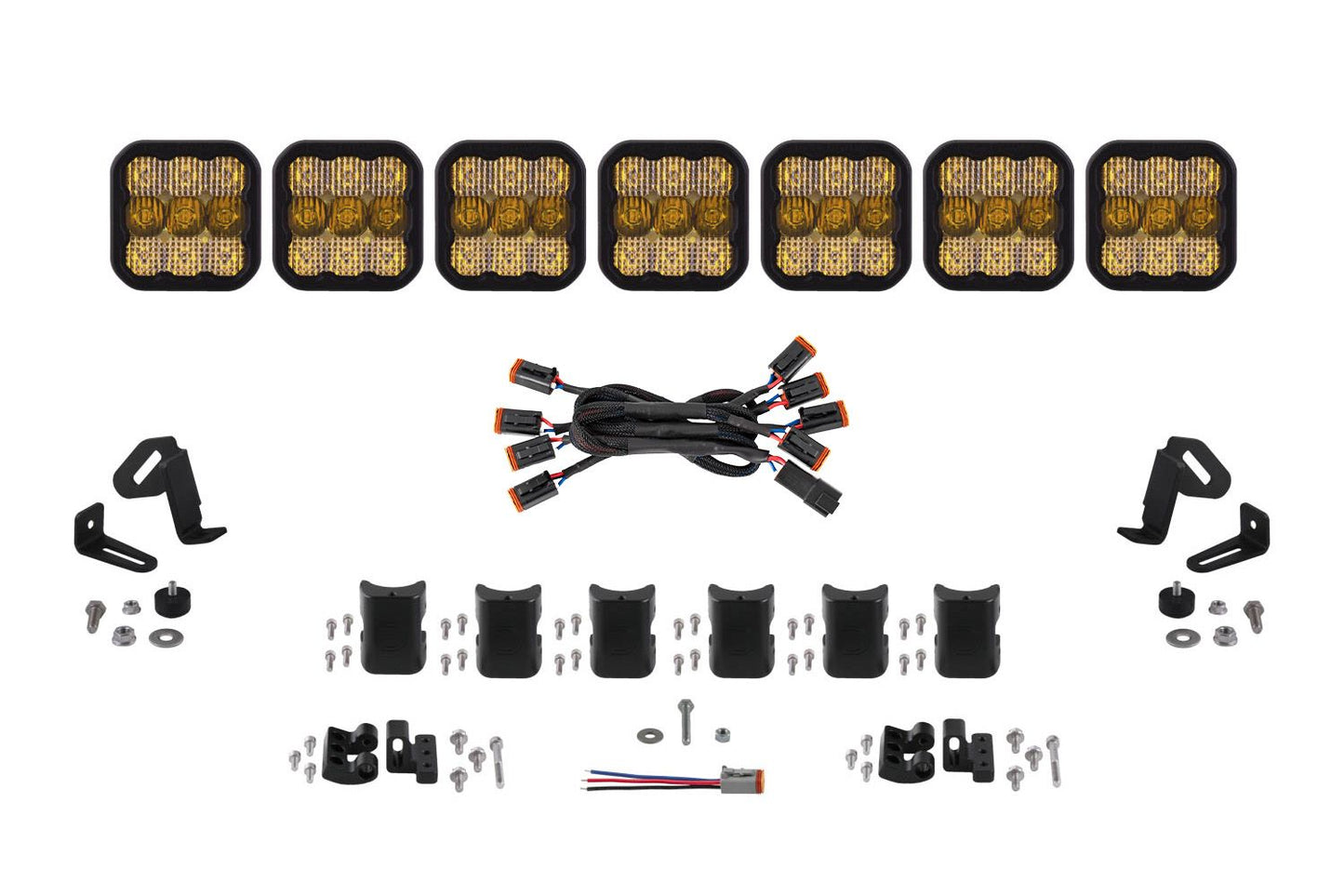 Diode Dynamics Brand Logo SS5 CrossLink 7-Pod LED Light Bar