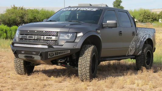 ADD OFFROAD 10-14 Ford F-150 Raptor HoneyBadger Front Bumper w/ Winch Mount