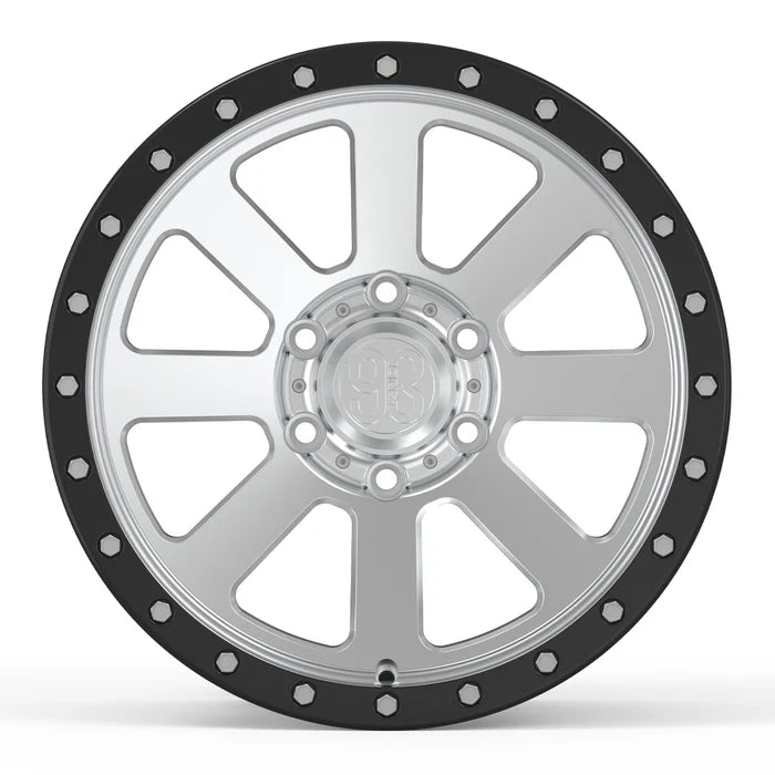 9&3 Wheels FR-08R | 6061-T6 Forged | Simulated Beadlock w/ Removable Ring