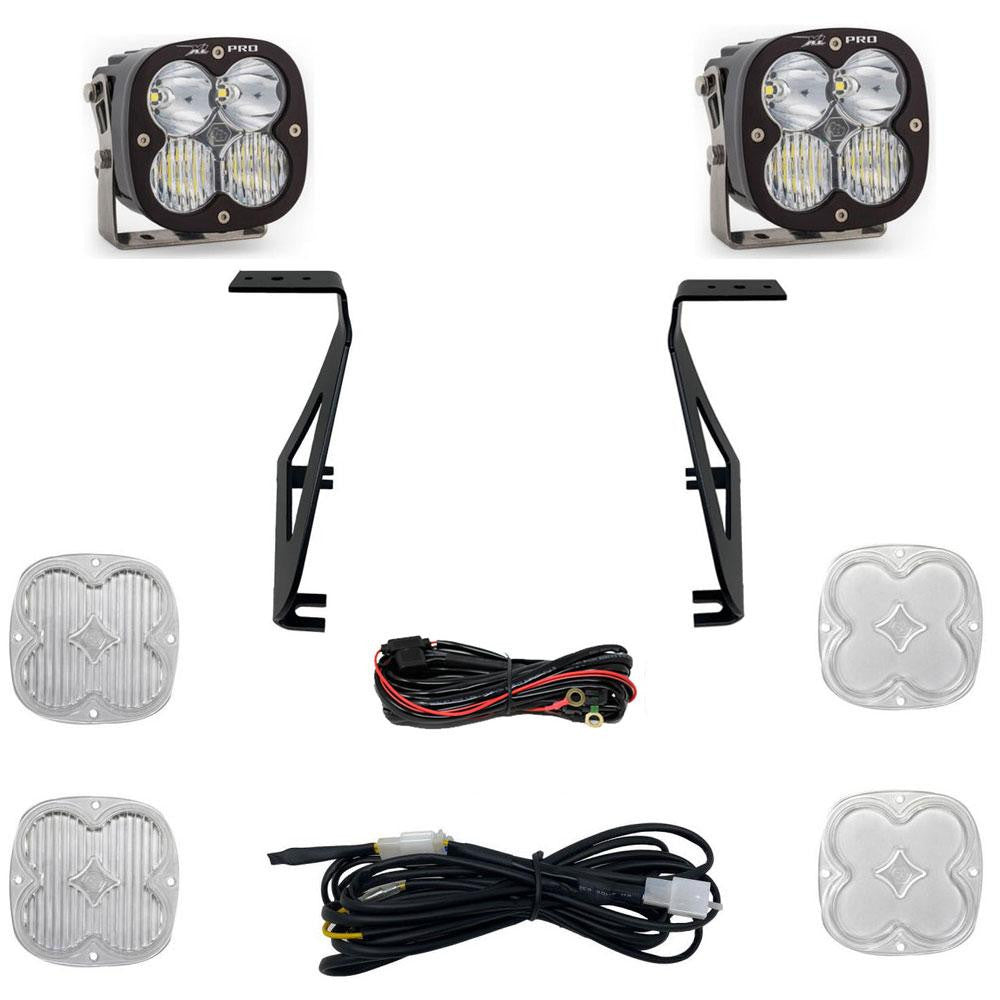 Baja Designs XL Pro Ford Raptor A-Pillar Light Kit - 2021-2025 Ford Raptor