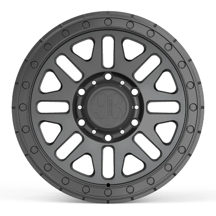 9&3 Wheels FR-01 | 6061-T6 Forged | Simulated Beadlock | Gunmetal
