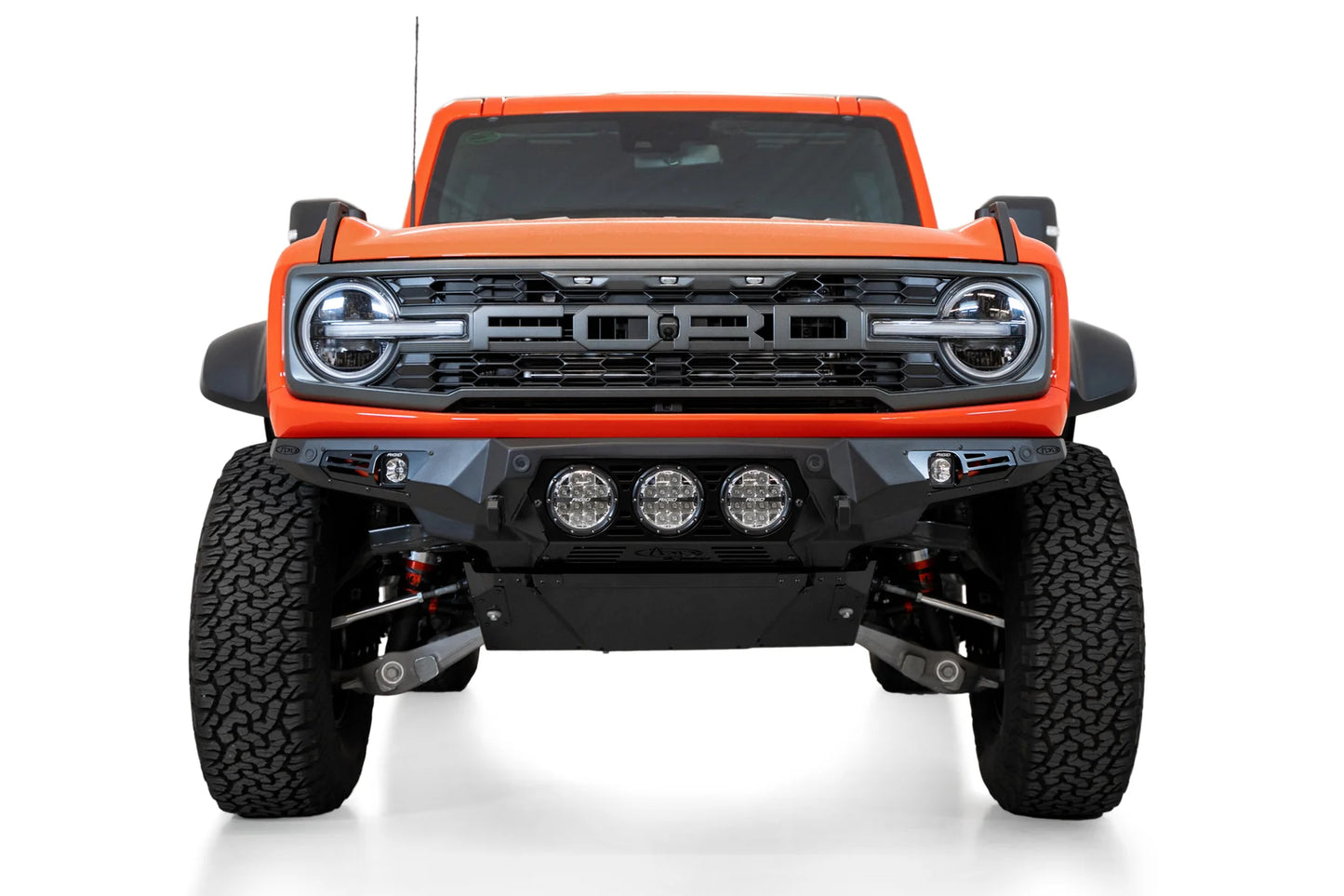 ADD 22-23 Ford Bronco Raptor Bomber Front Bumper - Rigid Lighting