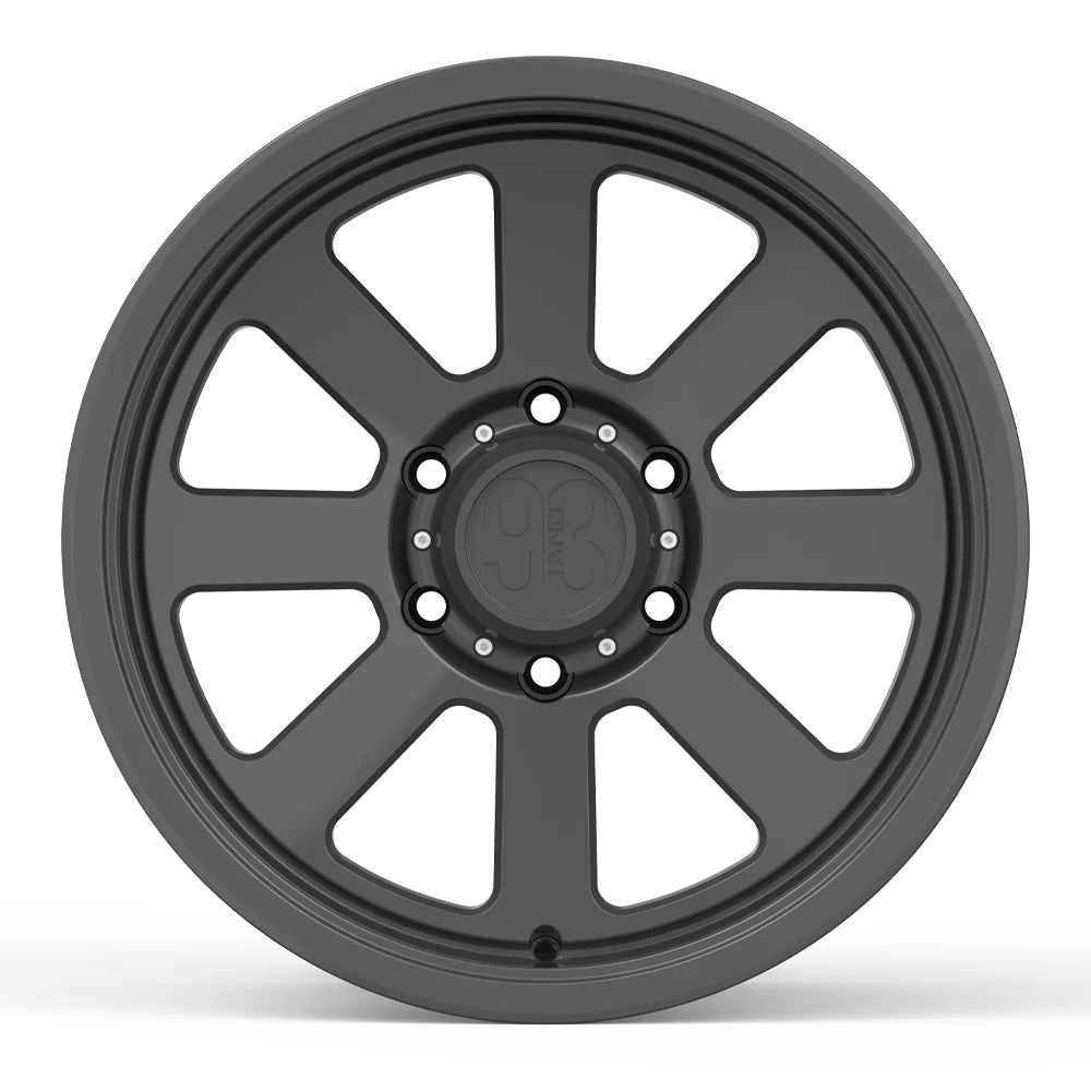 9&3 Wheels FRS-08 | 6061-T6 Forged | Smooth Lip | Gunmetal