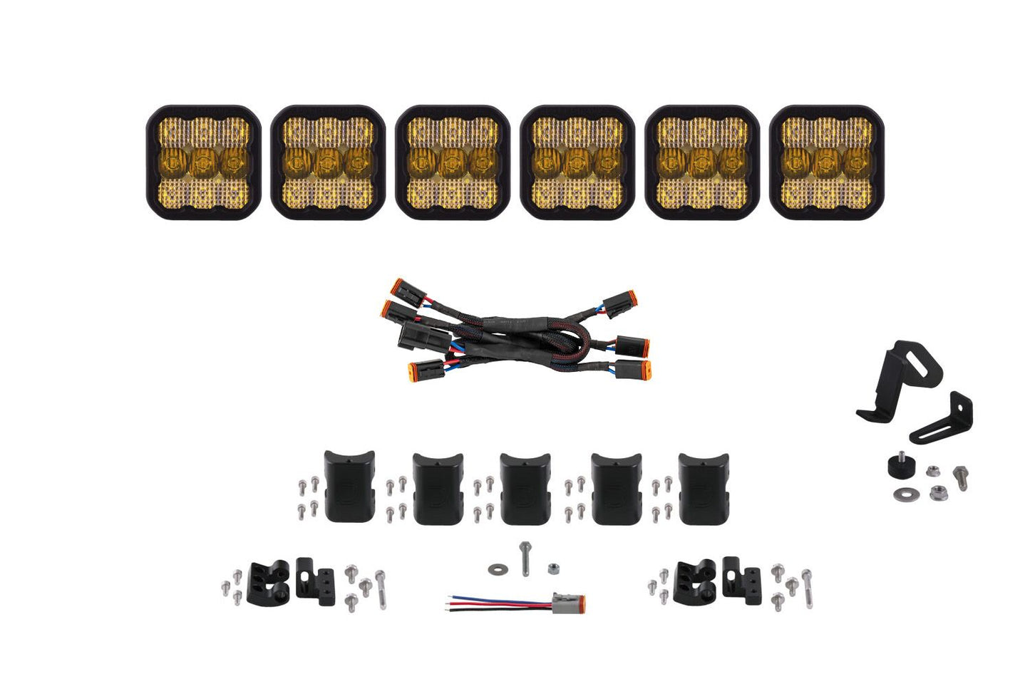 Diode Dynamics Brand Logo SS5 CrossLink 6-Pod LED Light Bar