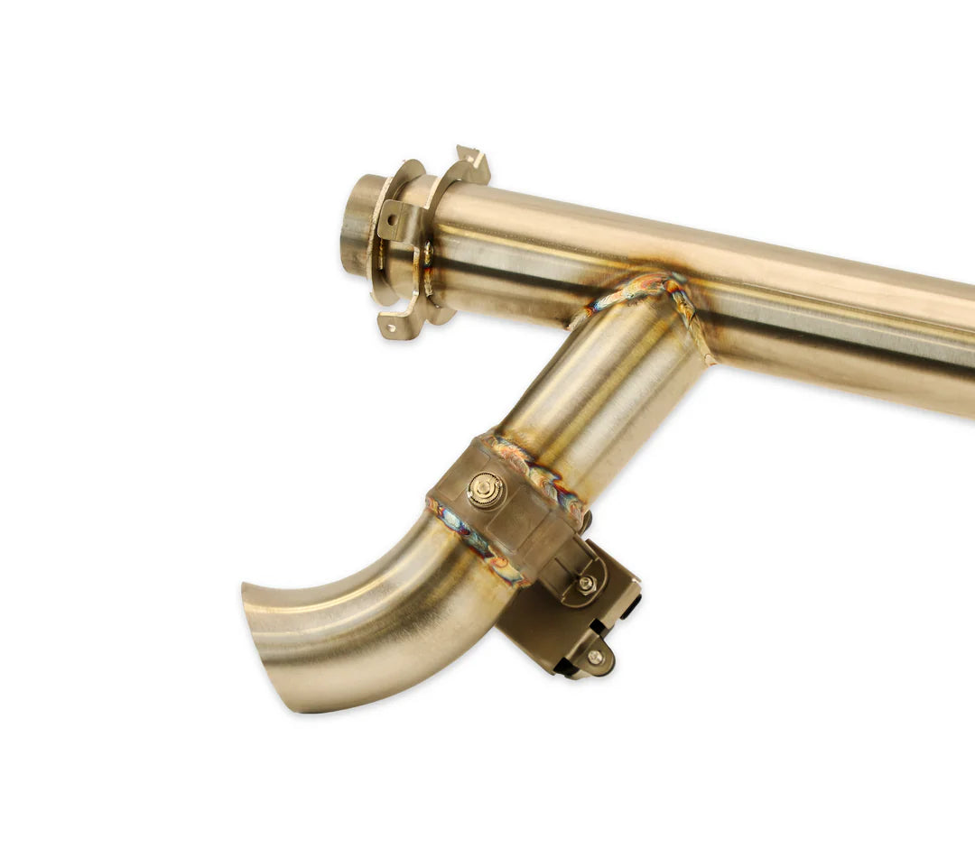 Trinity Racing SIDE PIECE Header Pipe with Electronic Cutout - Can-Am Maverick X3