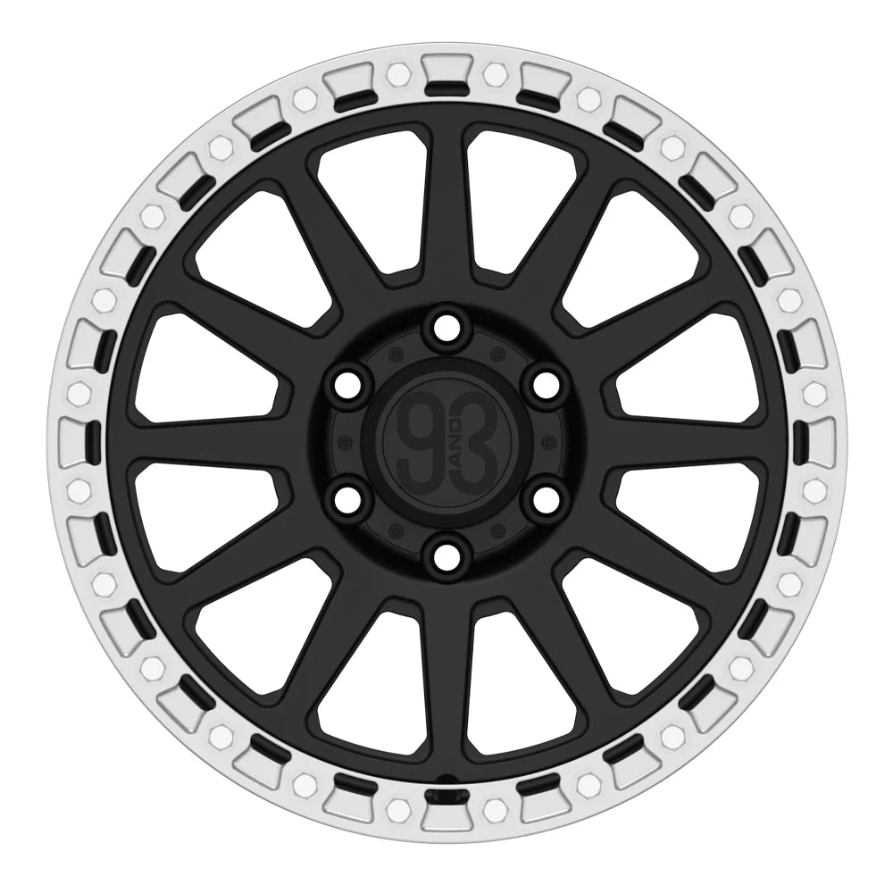 9&3 Wheels FR-10R | 6061-T6 Forged | Simulated Beadlock w/ Removable Ring