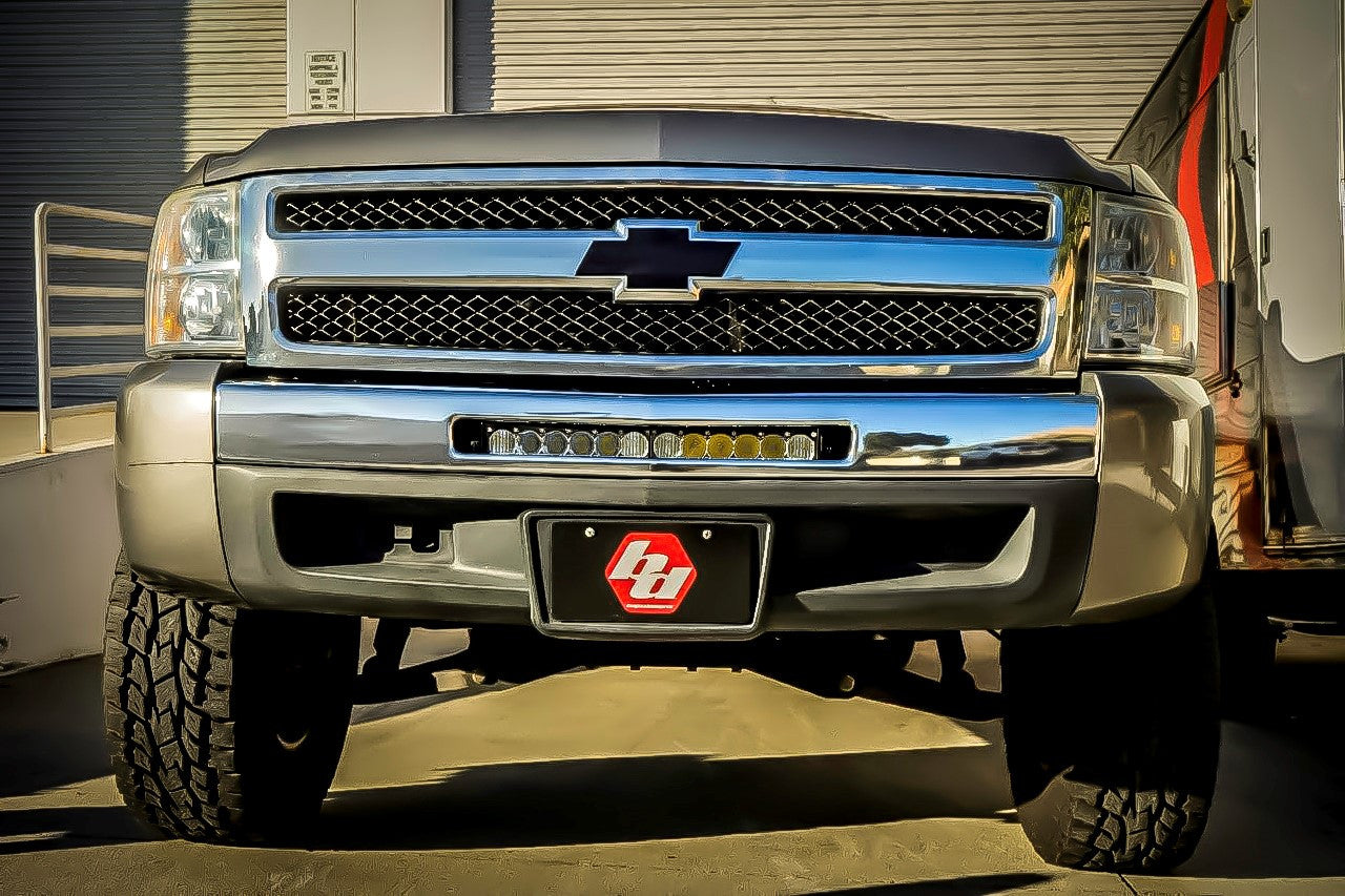 Baja Designs 07-13 Silverado 20in Bumper Mount Kit 20in OnX6+