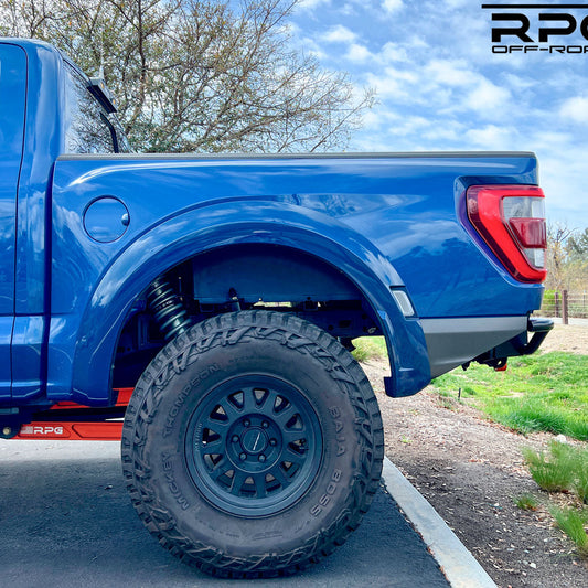 RPG Offroad Gen 3 Raptor/R Rear Motion Bumper With Integrated Trailer Hitch