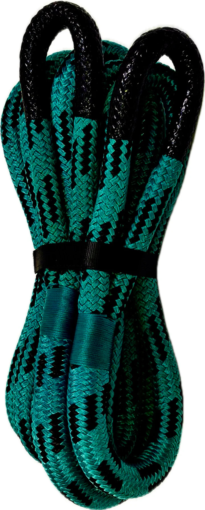 Teal and Black Alpine Kinetic Rope (Full Size Trucks & SUVs)