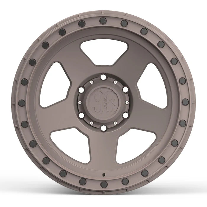 9&3 Wheels FR-05 | 6061-T6 Forged | Simulated Beadlock | Bronze