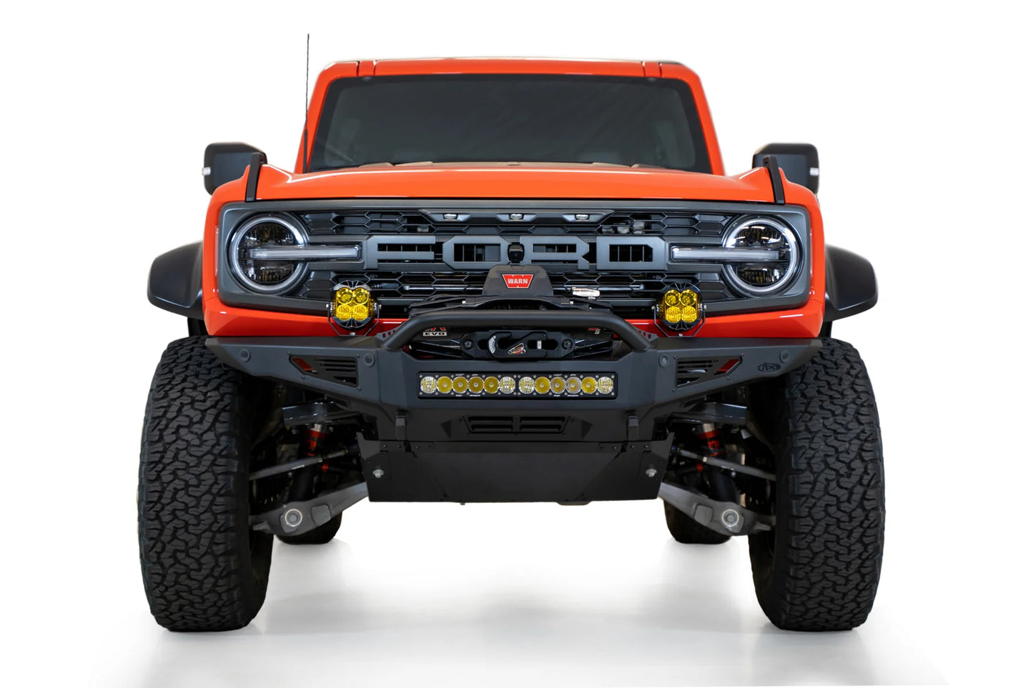 ADD 2022-2024 Bronco Raptor Rock Fighter Winch Front Bumper