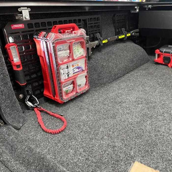 BuiltRight Industries BEDSIDE RACK SYSTEM - STAGE 1 KIT | RAM 1500 & TRX 5'7" BED (2019+)