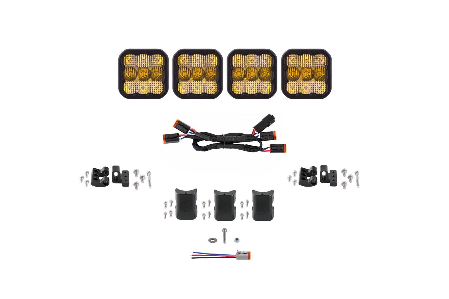 Diode Dynamics Brand Logo SS5 CrossLink 4-Pod LED Light Bar