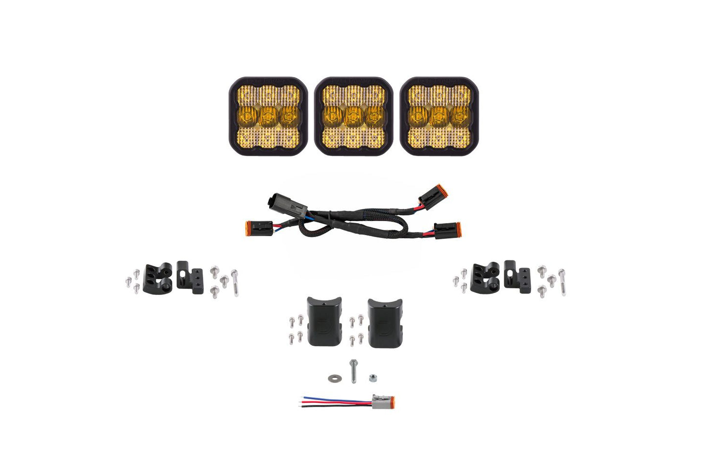 Diode Dynamics Brand Logo SS5 CrossLink 3-Pod LED Light Bar