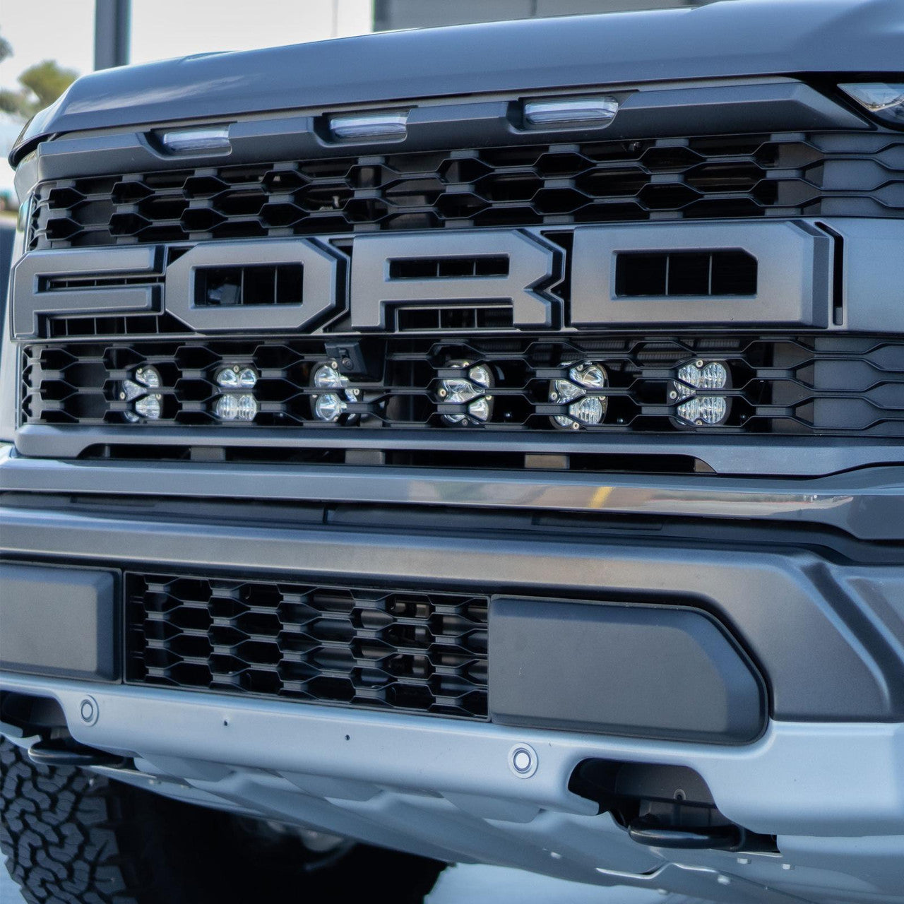 Baja Designs 2021+ Ford Raptor/R Squadron SPORT Behind Grille Kit