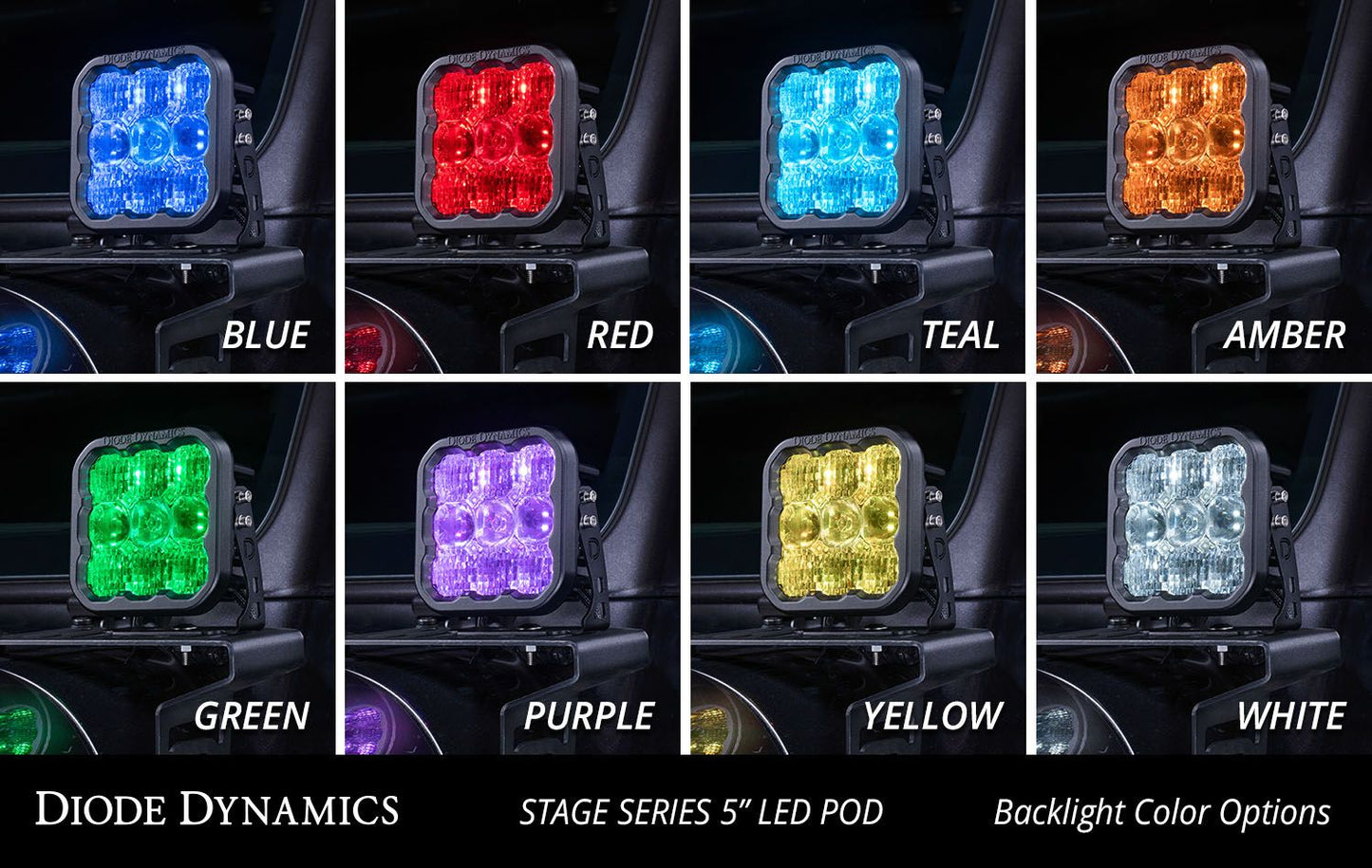 Diode Dynamics Brand Logo SS5 CrossLink 5-Pod LED Light Bar