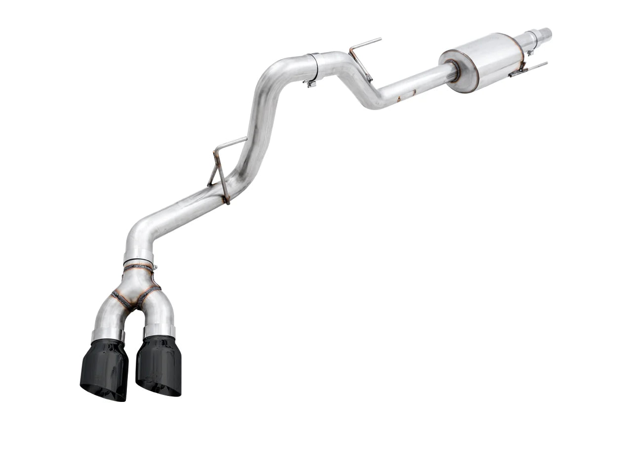 AWE 0FG Single Exit Exhaust for '15-'20 F-150 - 4.5" Tips - 5.0