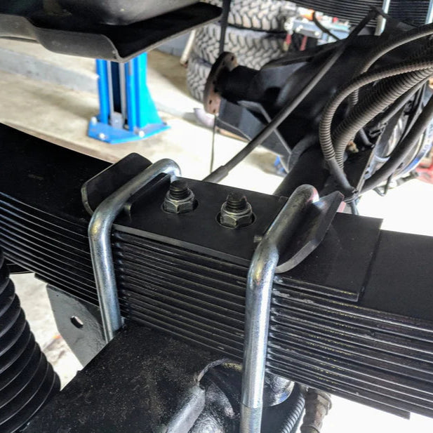 U-Bolt Top Plates - Black