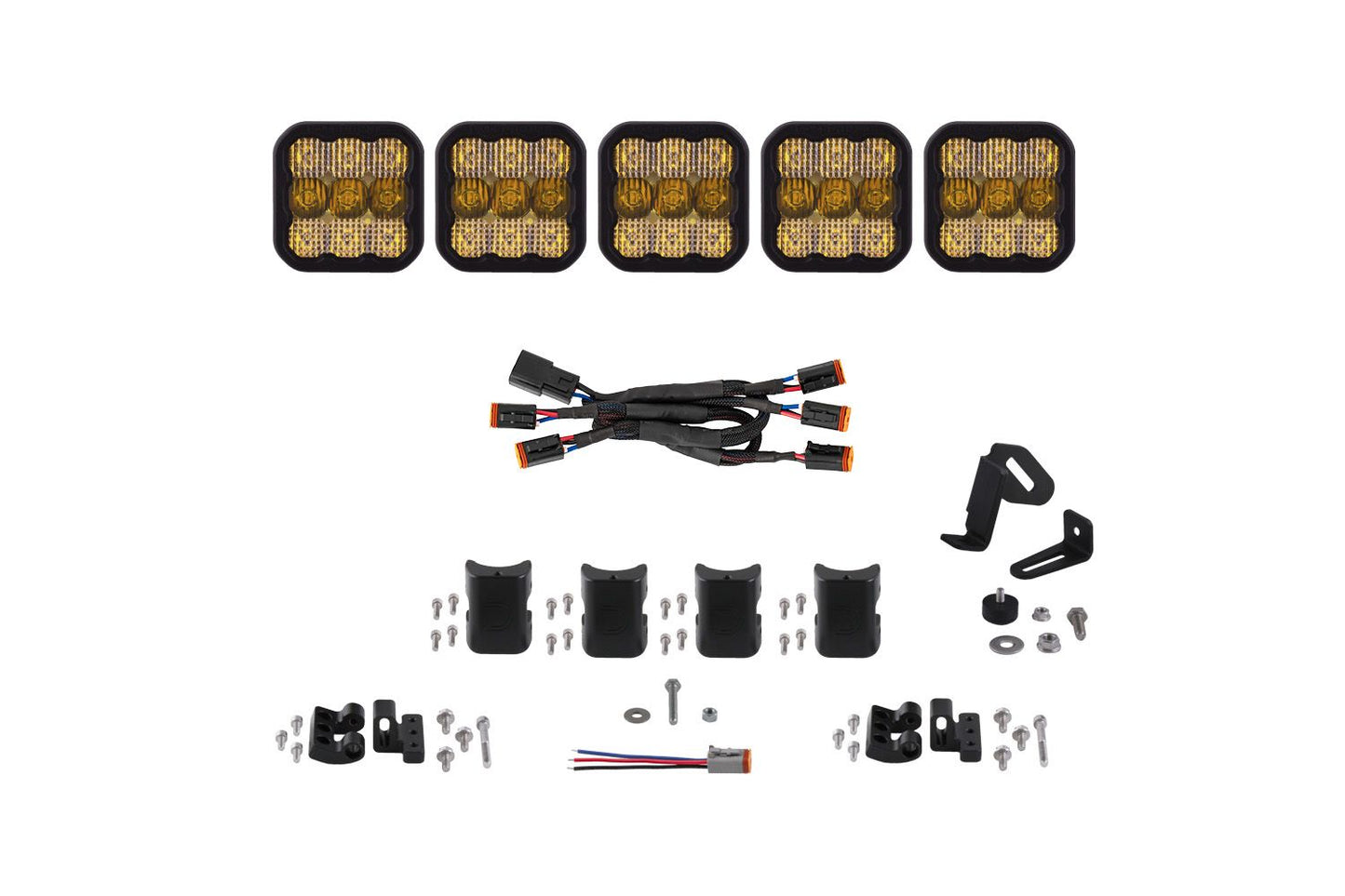 Diode Dynamics Brand Logo SS5 CrossLink 5-Pod LED Light Bar