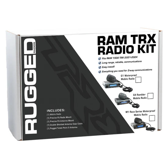 Rugged Radios RAM TRX Two-Way Mobile Radio Kit