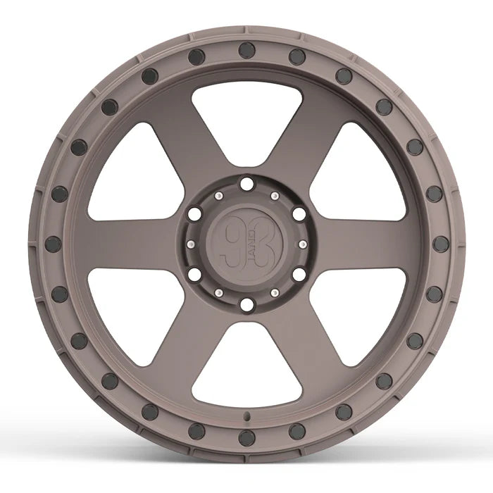 9&3 Wheels FR-06 | 6061-T6 Forged | Simulated Beadlock | Bronze