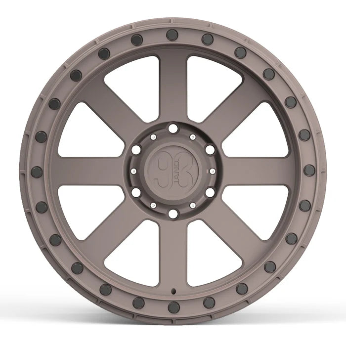 9&3 Wheels FR-08 | 6061-T6 Forged | Simulated Beadlock | Bronze
