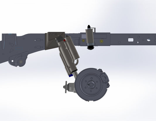 2014-2014 Ford Raptor Rear Shock Mount Upgrade Kit