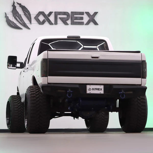 Alpharex 87-96 Ford F-Series/Bronco LUXX-Series LED Tail Lights Alpha-Black