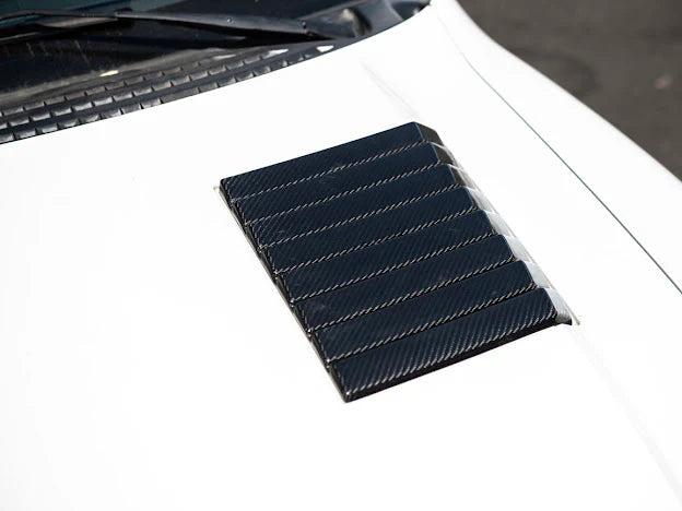 2010-2014 Ford Raptor SVT Replacement Carbon Fiber Hood Vents