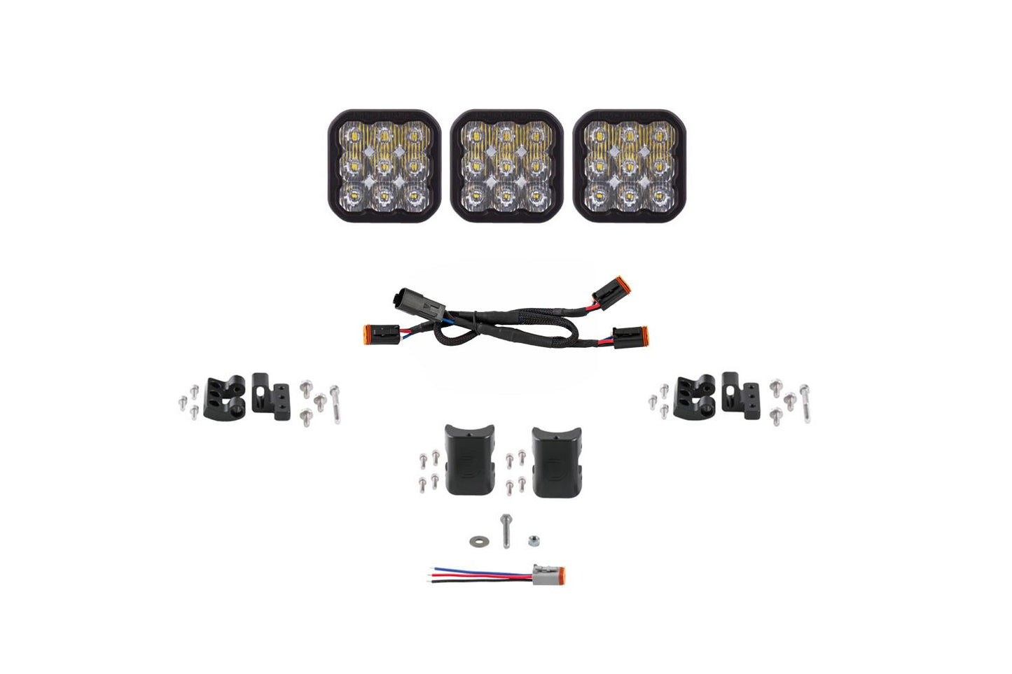 Diode Dynamics Brand Logo SS5 CrossLink 3-Pod LED Light Bar
