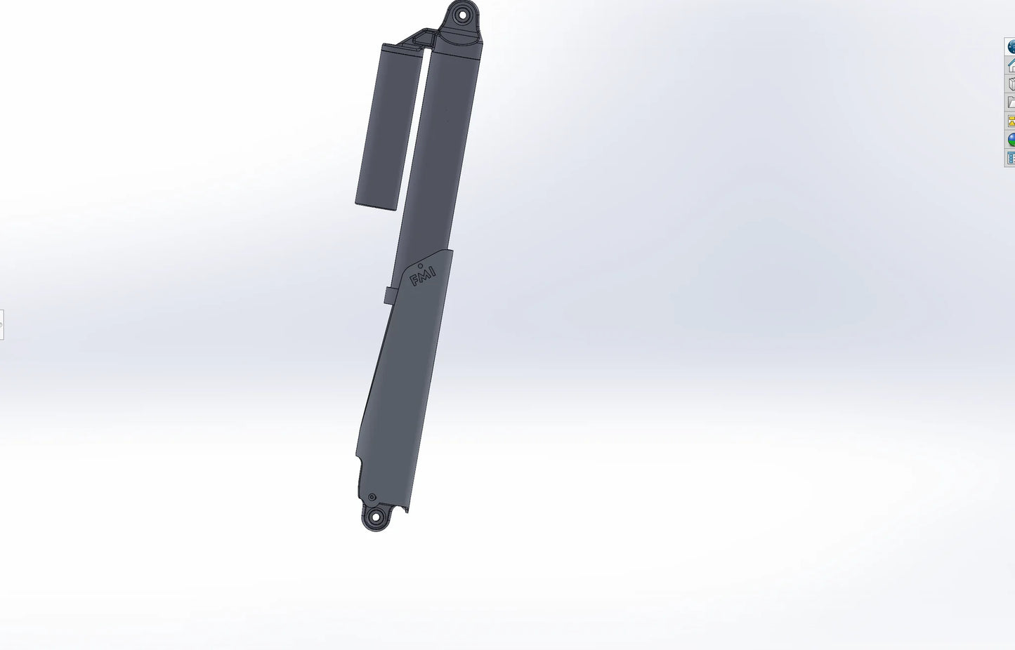 FOUTZ FULL LENGTH ALUMINUM SHOCK GUARD PAIR - GEN 3 RAPTOR/R