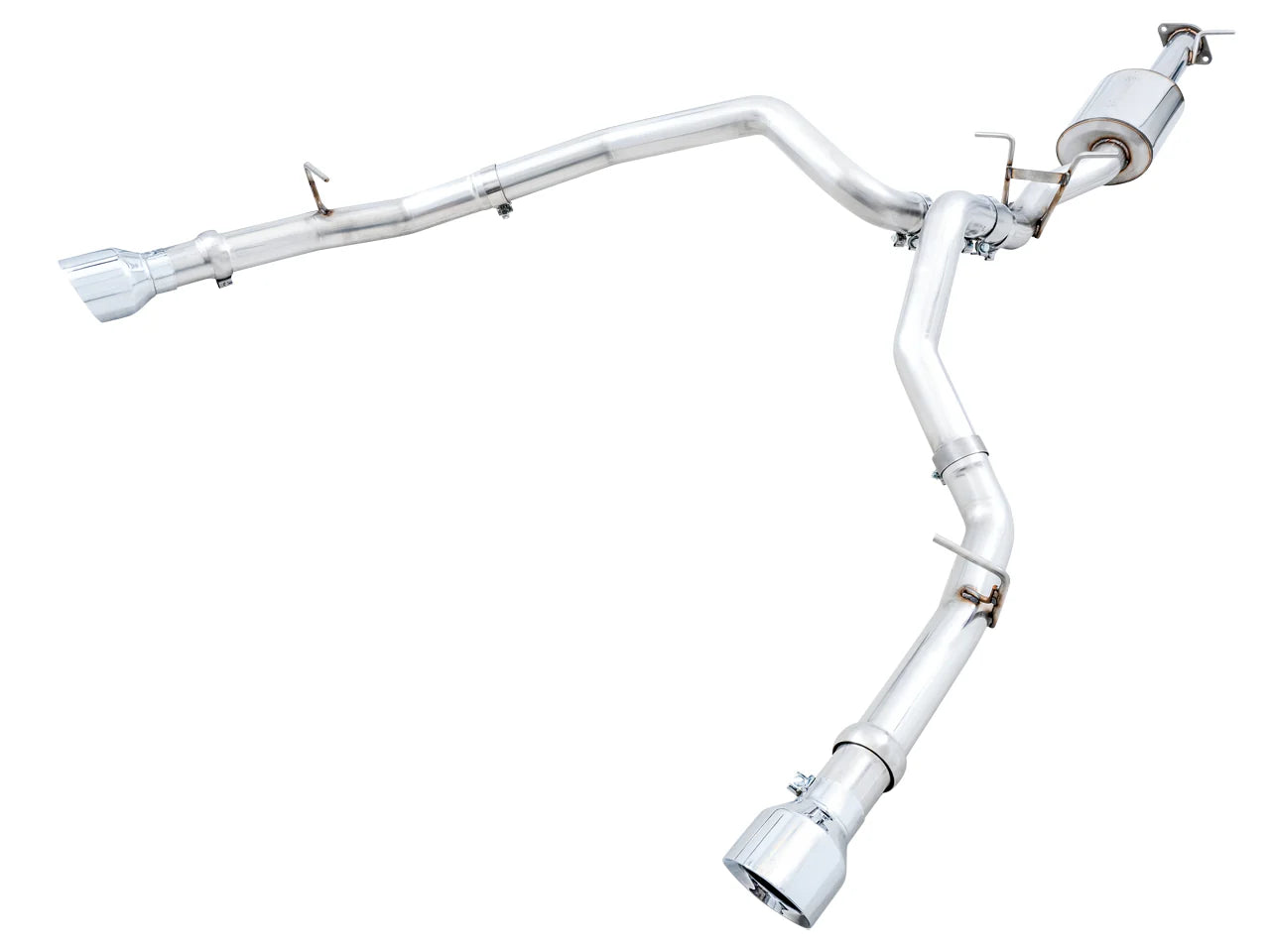 AWE Tuning 19-21 RAM 1500 5.7L (w/Cutouts) 0FG Dual Rear Exit Cat-Back Exhaust