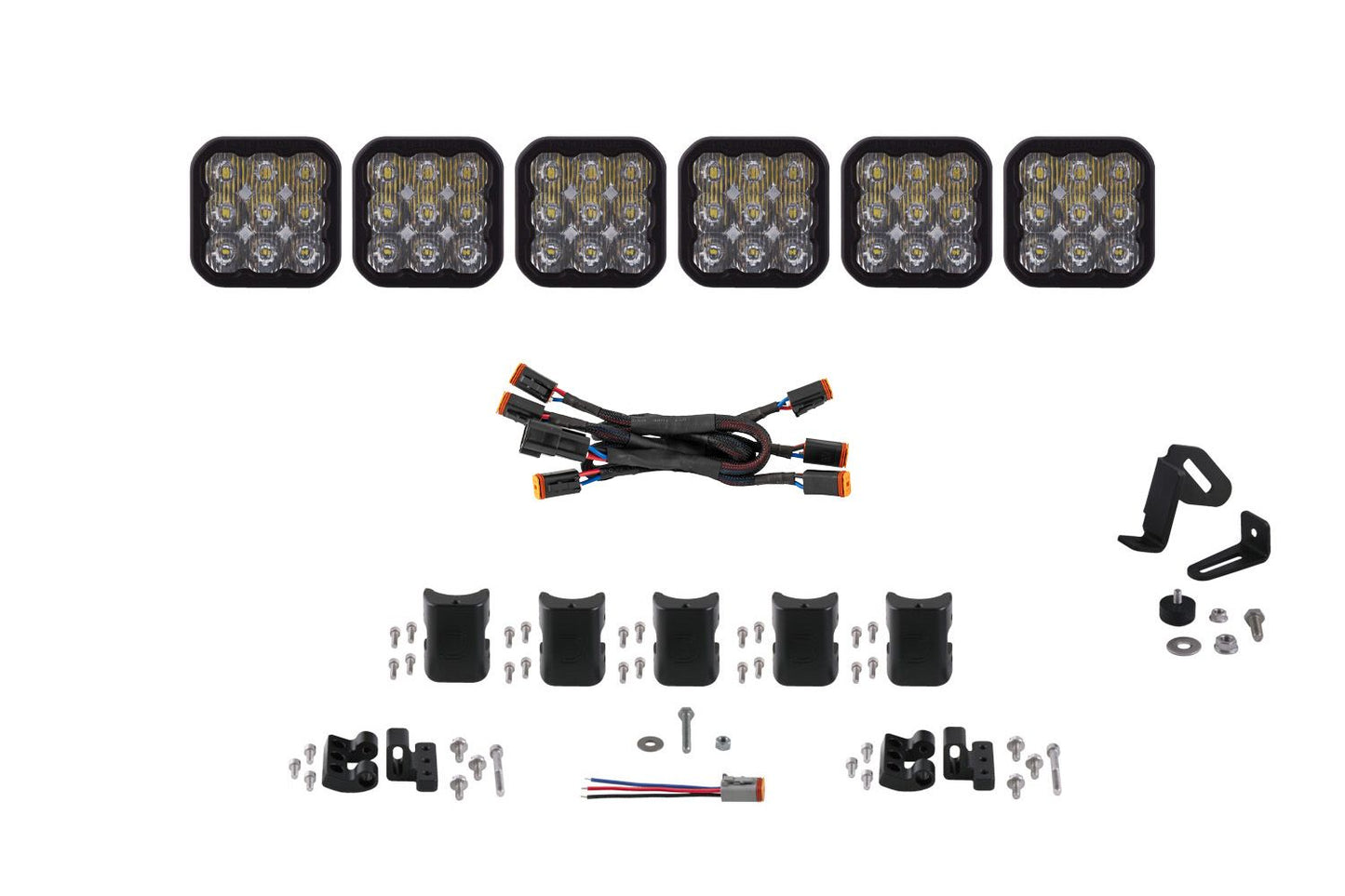Diode Dynamics Brand Logo SS5 CrossLink 6-Pod LED Light Bar