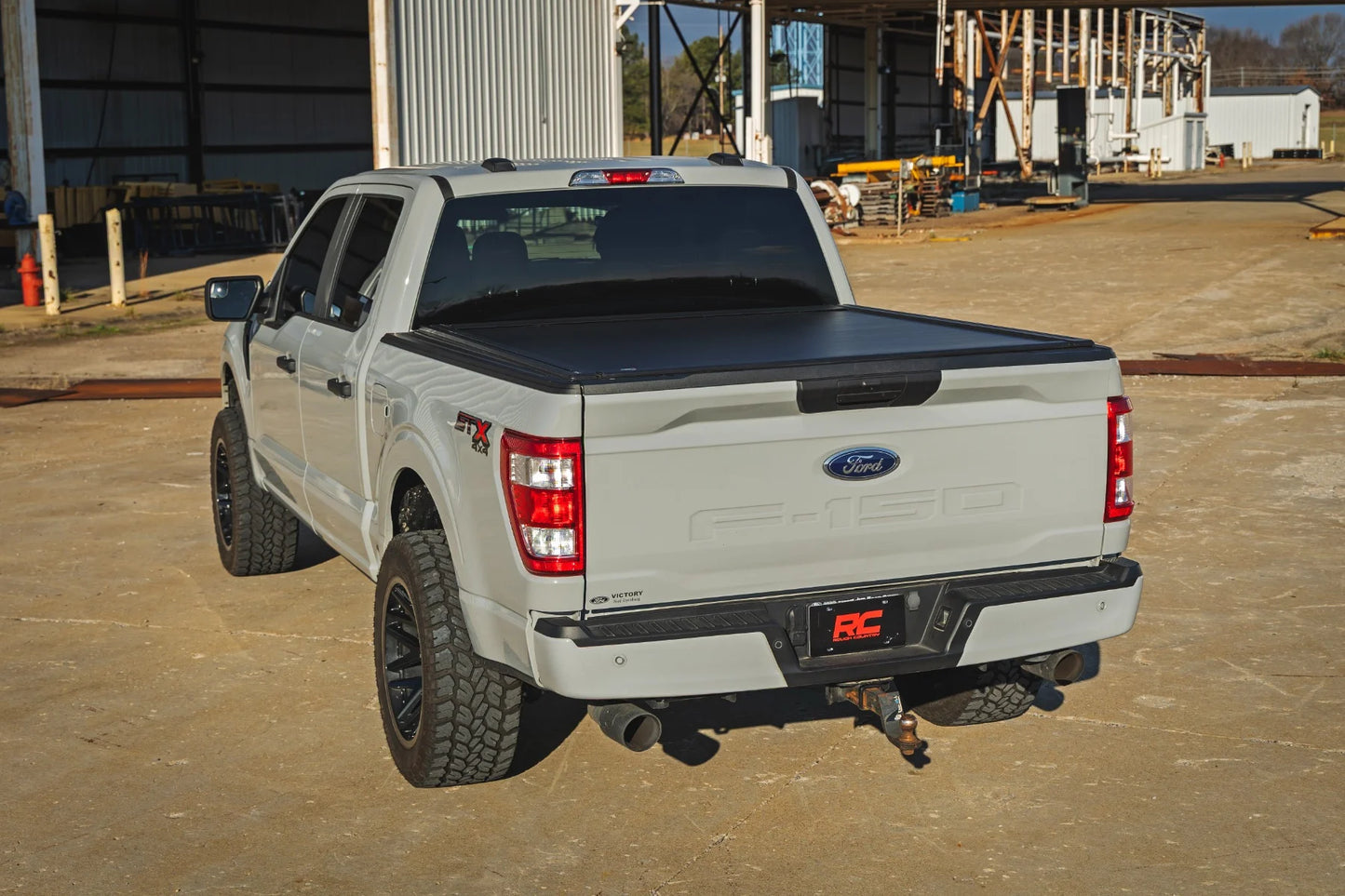 Rough Country 2017-2025 Ford Raptor Powdered Bed Cover