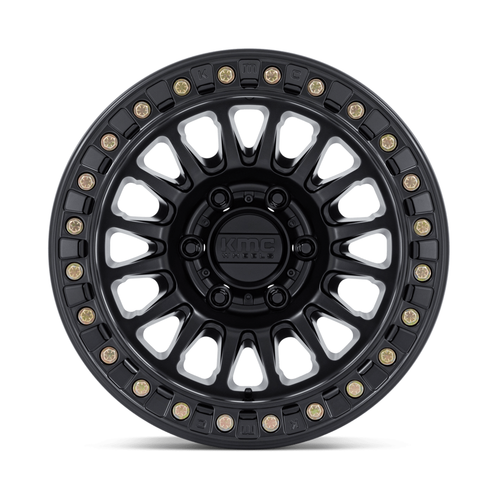 KMC IMPACT FORGED BEADLOCK - 17x9 - Raptor - Black