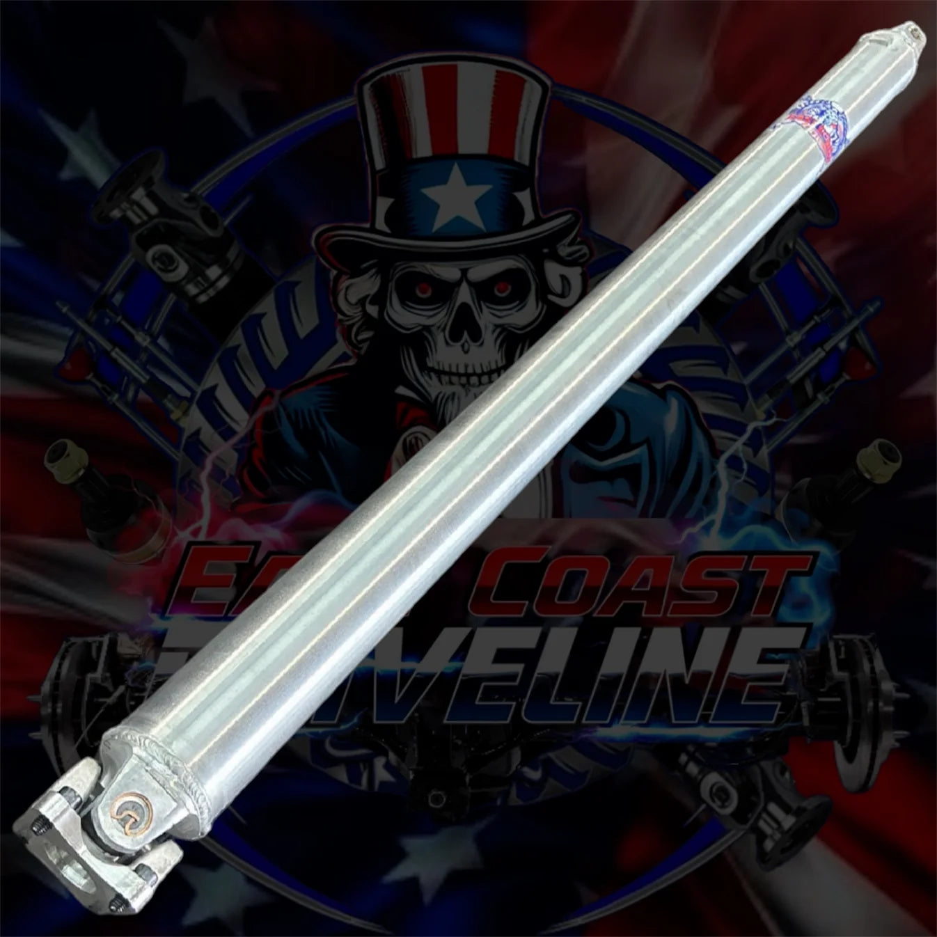 2023-2025 Ford F-150 Raptor R Rear Driveshaft - Carbon Fiber or Aluminum