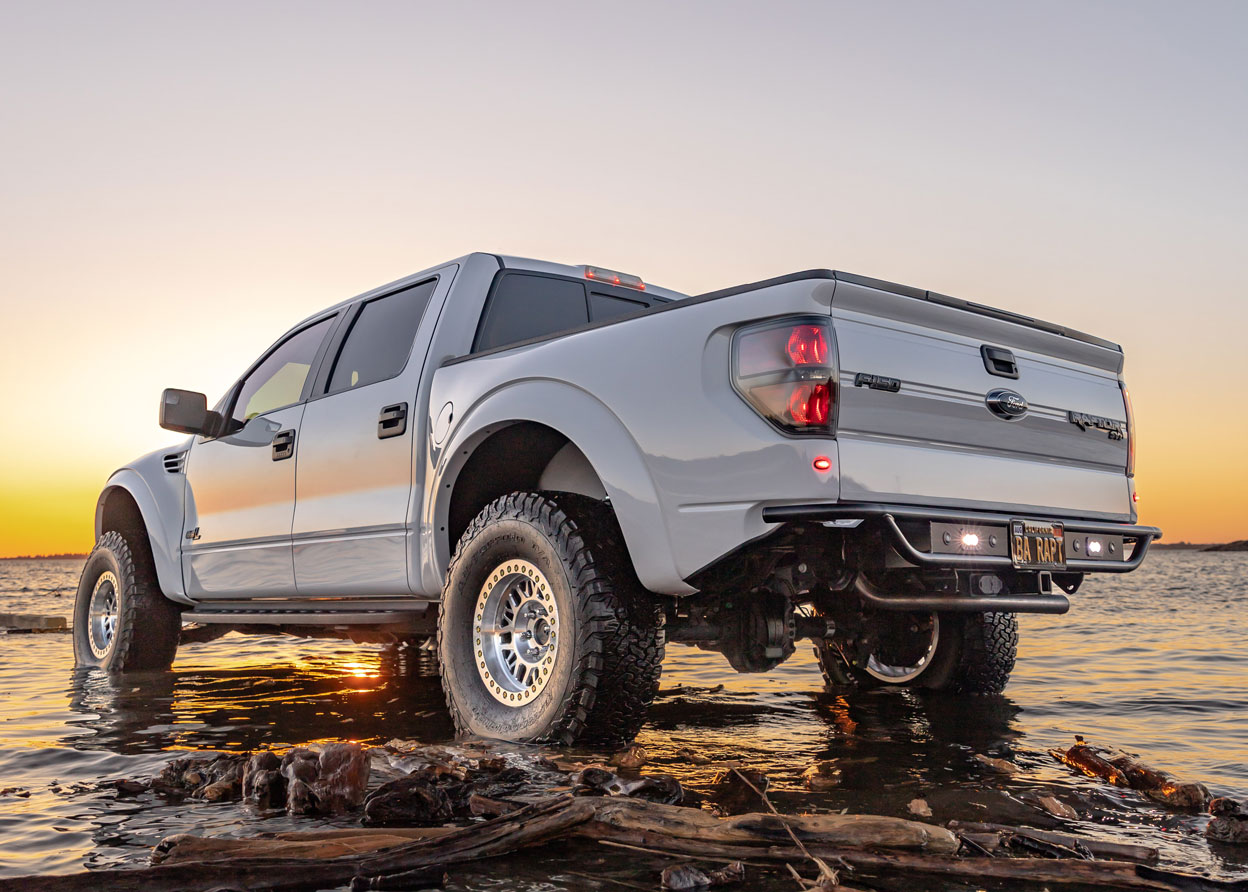 RPG Offroad ’10-14 Ford Raptor Rear Bumper w/ Integrated Trailer Hitch