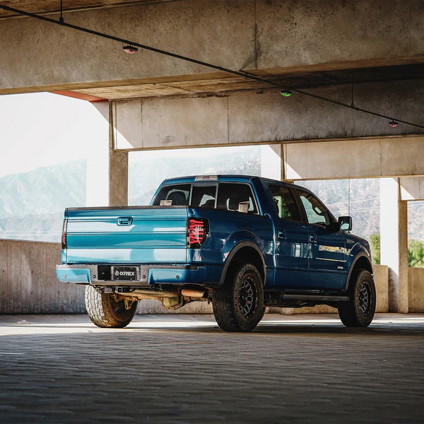 Alpharex 2010-2014 Ford Raptor LUXX-Series LED Tail Lights Black