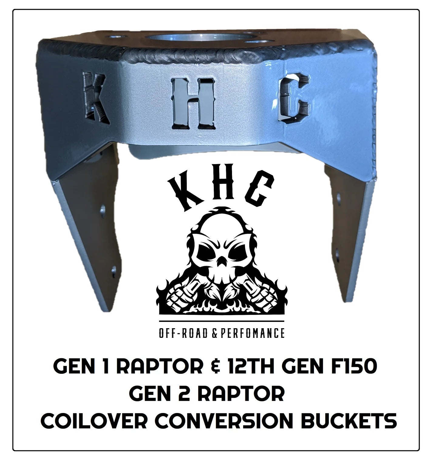 KHC Gen 1 Raptor → Gen 2 Raptor Coil Over Conversion Buckets