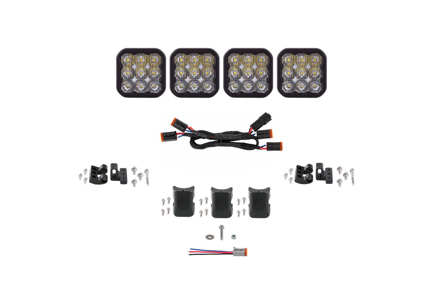 Diode Dynamics Brand Logo SS5 CrossLink 4-Pod LED Light Bar
