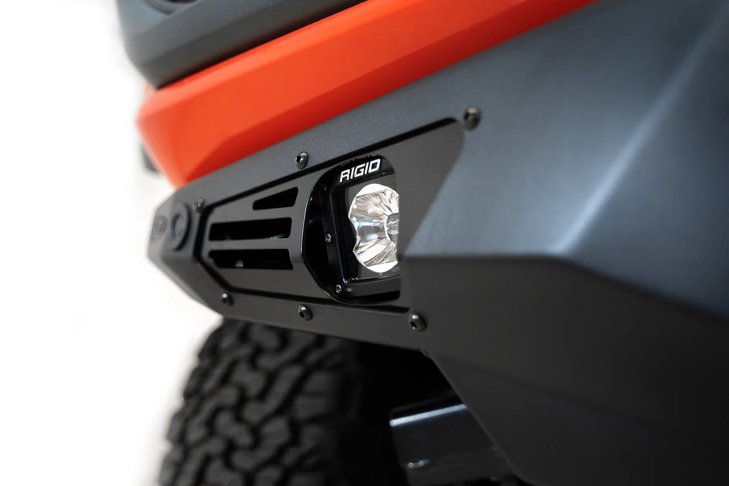 ADD 22-23 Ford Bronco Raptor Bomber Front Bumper - Rigid Lighting