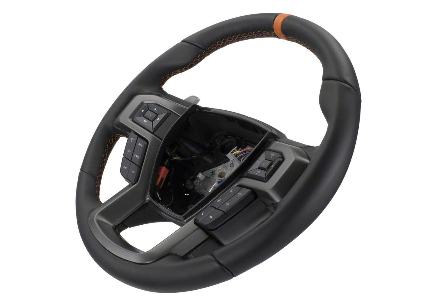 FORD 2017-2020 F-150 RAPTOR PERFORMANCE STEERING WHEEL KIT- ORANGE SIGHTLINE