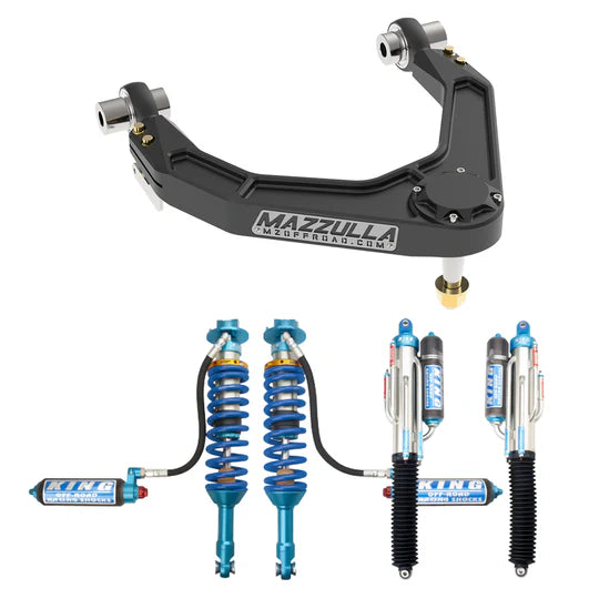 Mazzulla 2017-2020 FORD RAPTOR BILLET UPPER CONTROL ARMS / DESERT SERIES / King 3.0