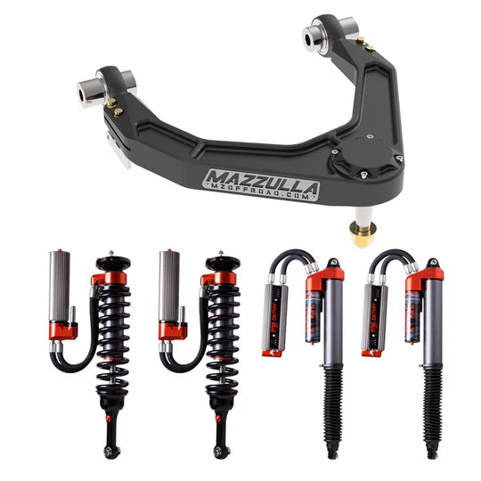 2019-2020 FORD RAPTOR BILLET UPPER CONTROL ARMS / DESERT SERIES / Fox 3.0 Live Valve
