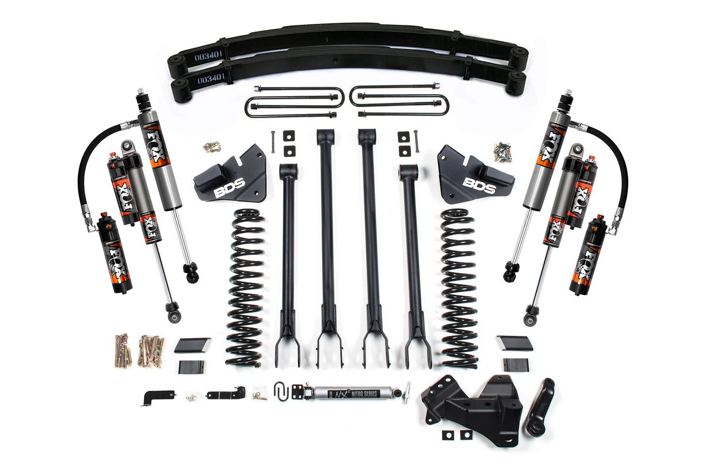 BDS 5 Inch Lift Kit w/ 4-Link | Ford F250/F350 Super Duty (20-22) 4WD | Diesel
