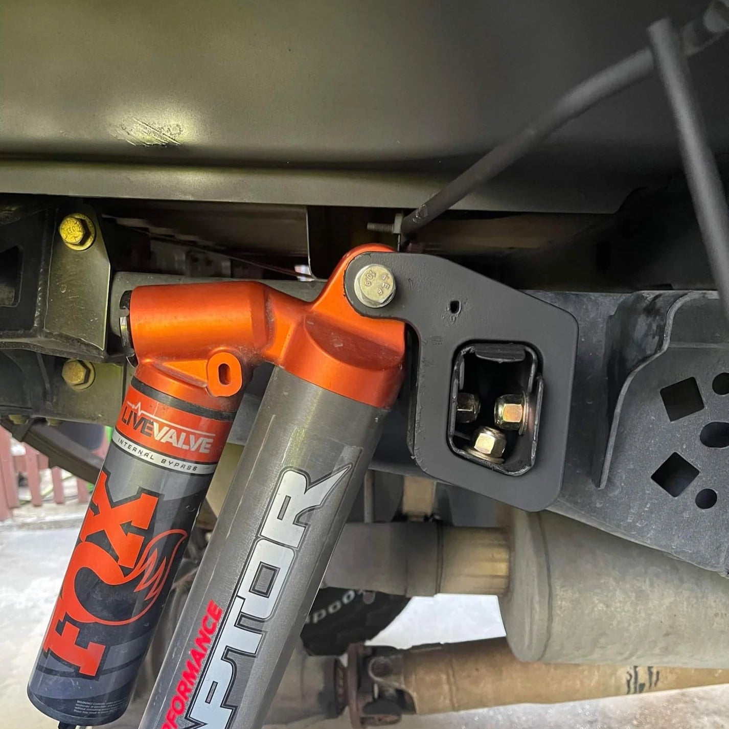 KHC Gen 1 Raptor to Gen 2 Raptor Rear Shock Conversion Bracket (Pair)