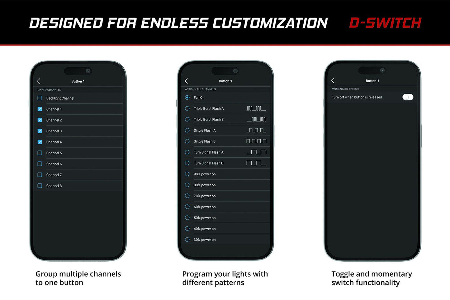 Diode Dynamics Brand Logo Diode Dynamics D-Switch 8-Channel Switch Panel