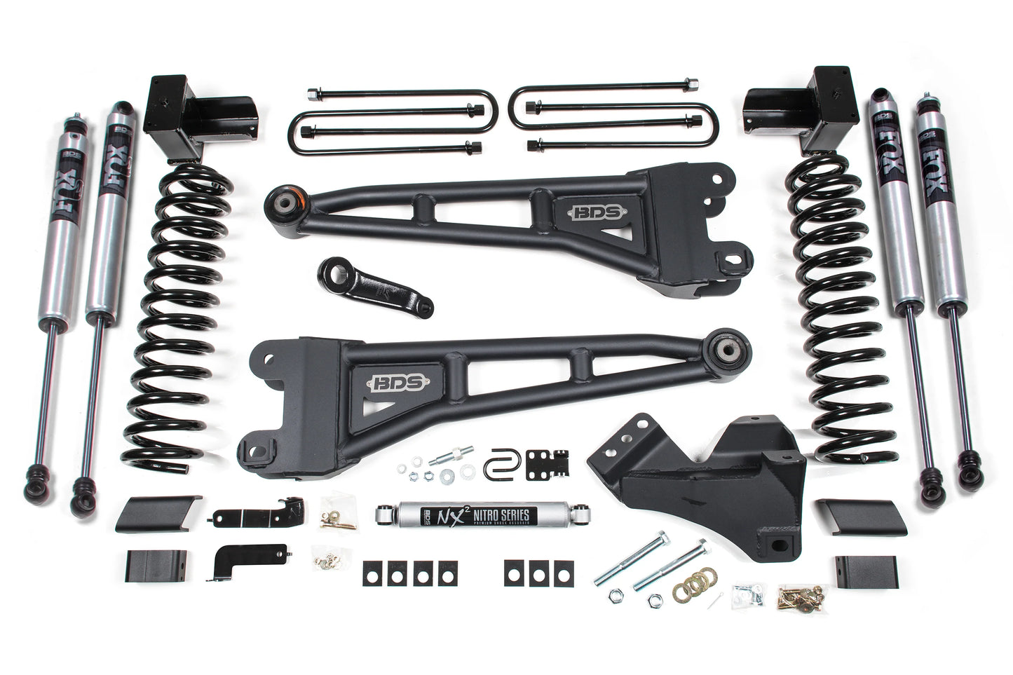 BDS 5 Inch Lift Kit w/ Radius Arm | Ford F250/F350 Super Duty (20-22) 4WD | Diesel