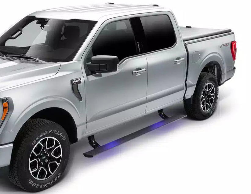 AMP Research 21-25 Ford F150/Raptor PowerStep Plug N Play - Black